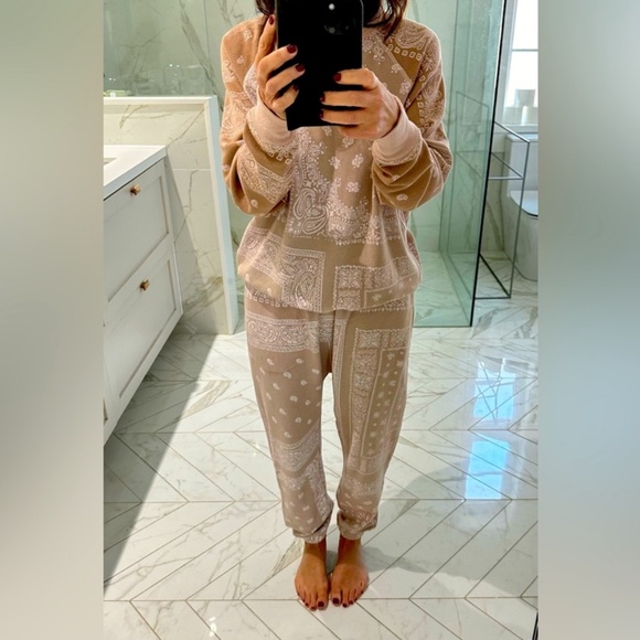 The Great Paisley Bandanna Print Sweatsuit - Picture 1 of 5